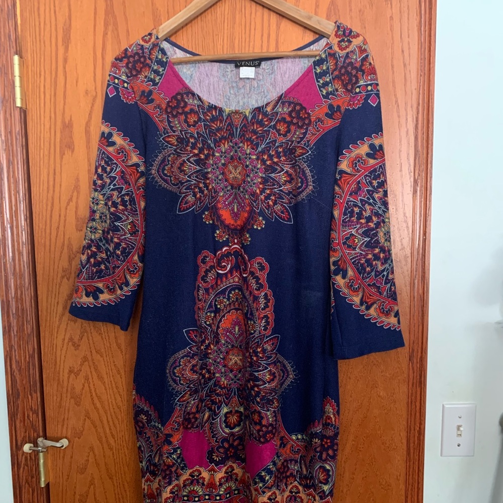 Multi color dress from Venus size Large
